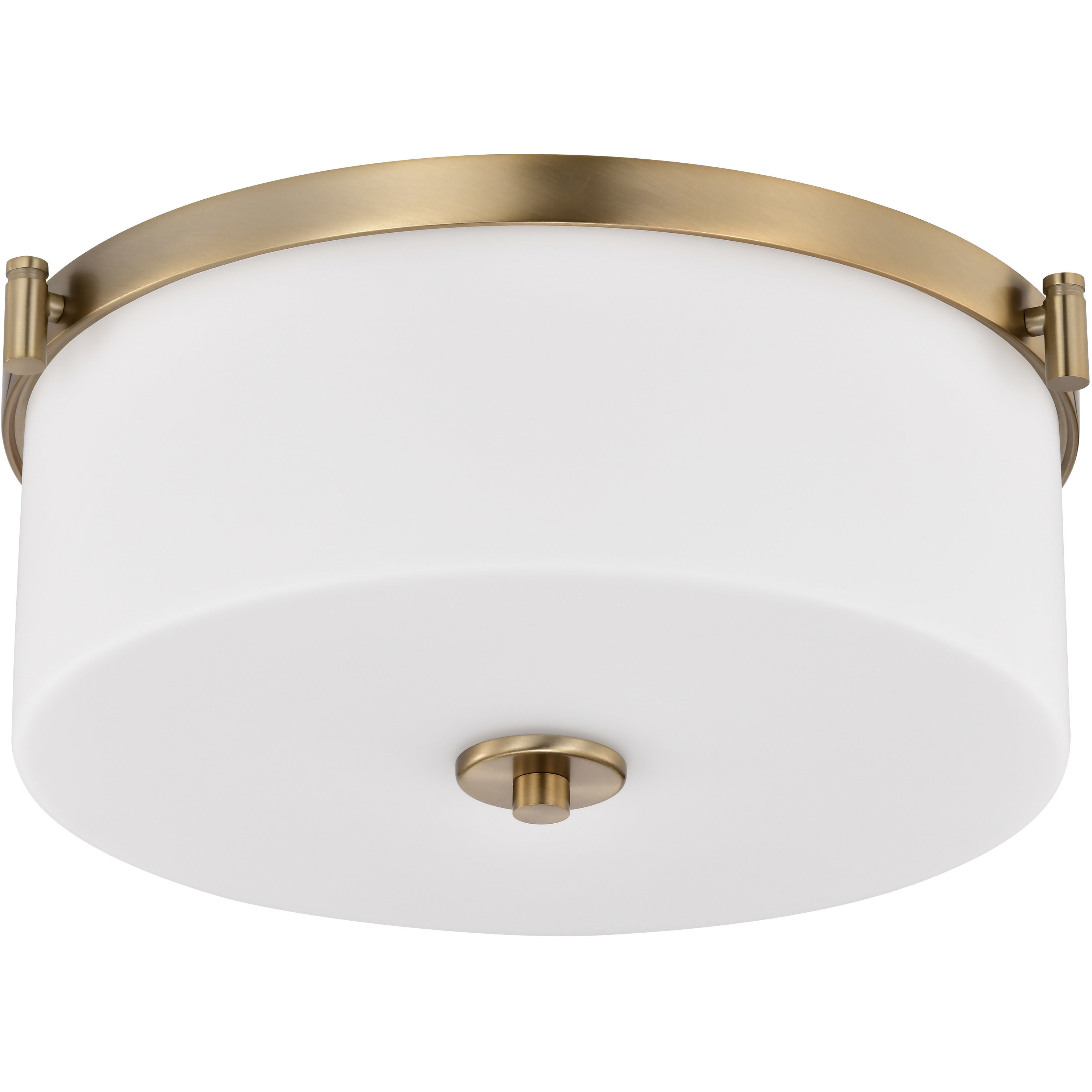 Liam 16.63 inch Burnished Brass Flush Mount Ceiling Light