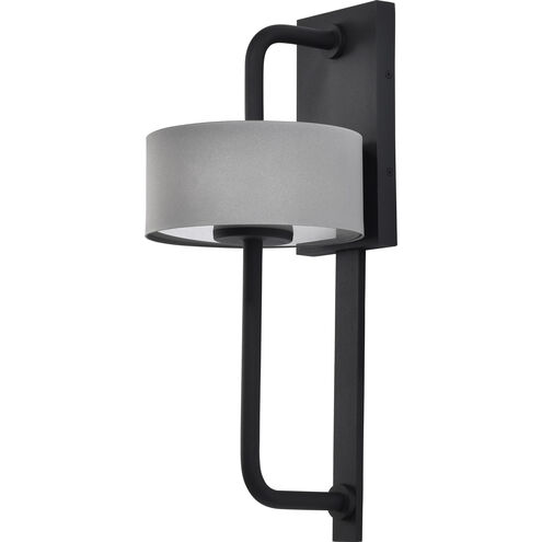 Overtop LED 22 inch Matte Black Outdoor Wall Sconce