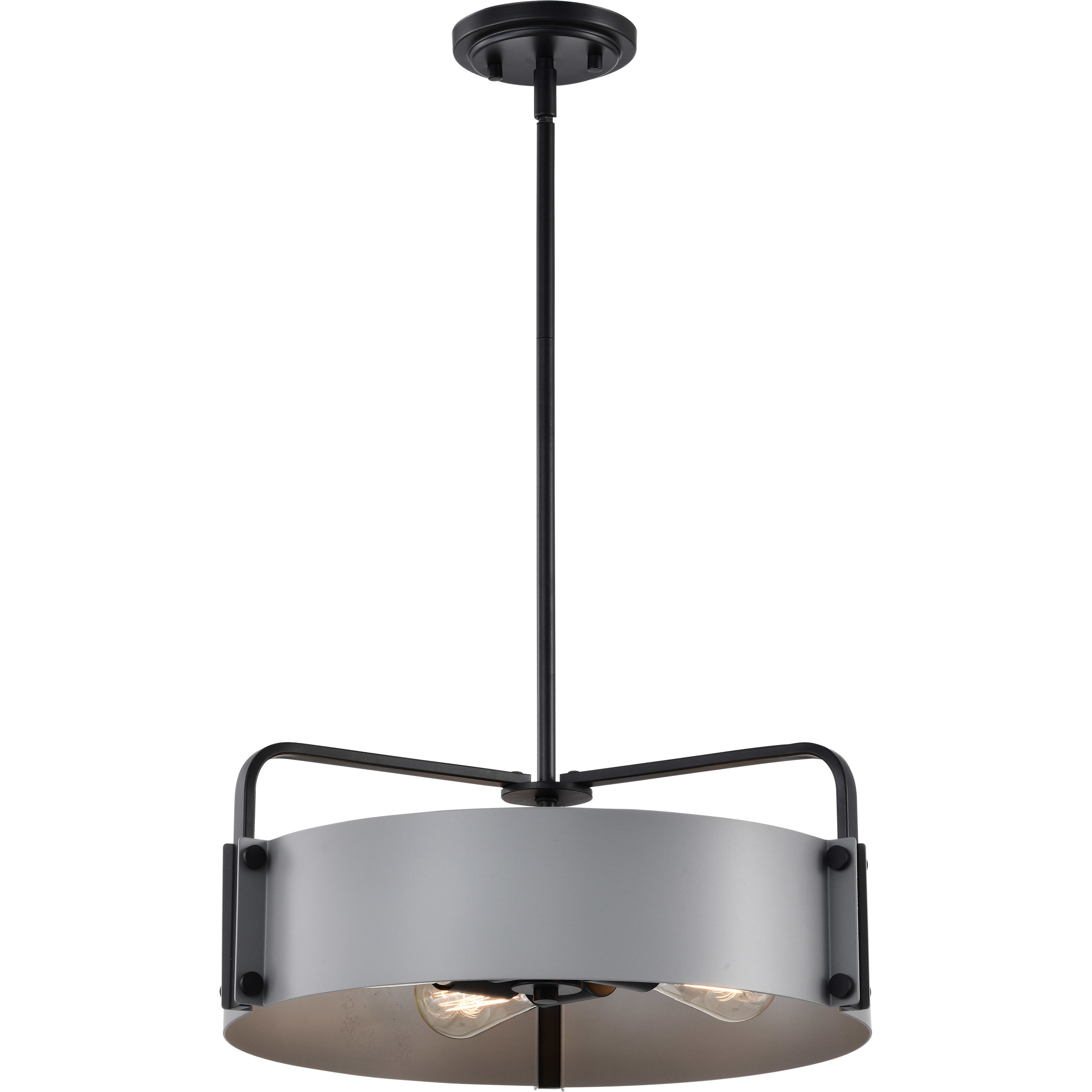 Altos 4 Light 18 inch Matte Gray Pendant Ceiling Light
