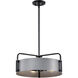 Altos 4 Light 18 inch Matte Gray Pendant Ceiling Light