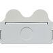 Brentwood LED White Linear Strip Ceiling Light, Strip Fixture