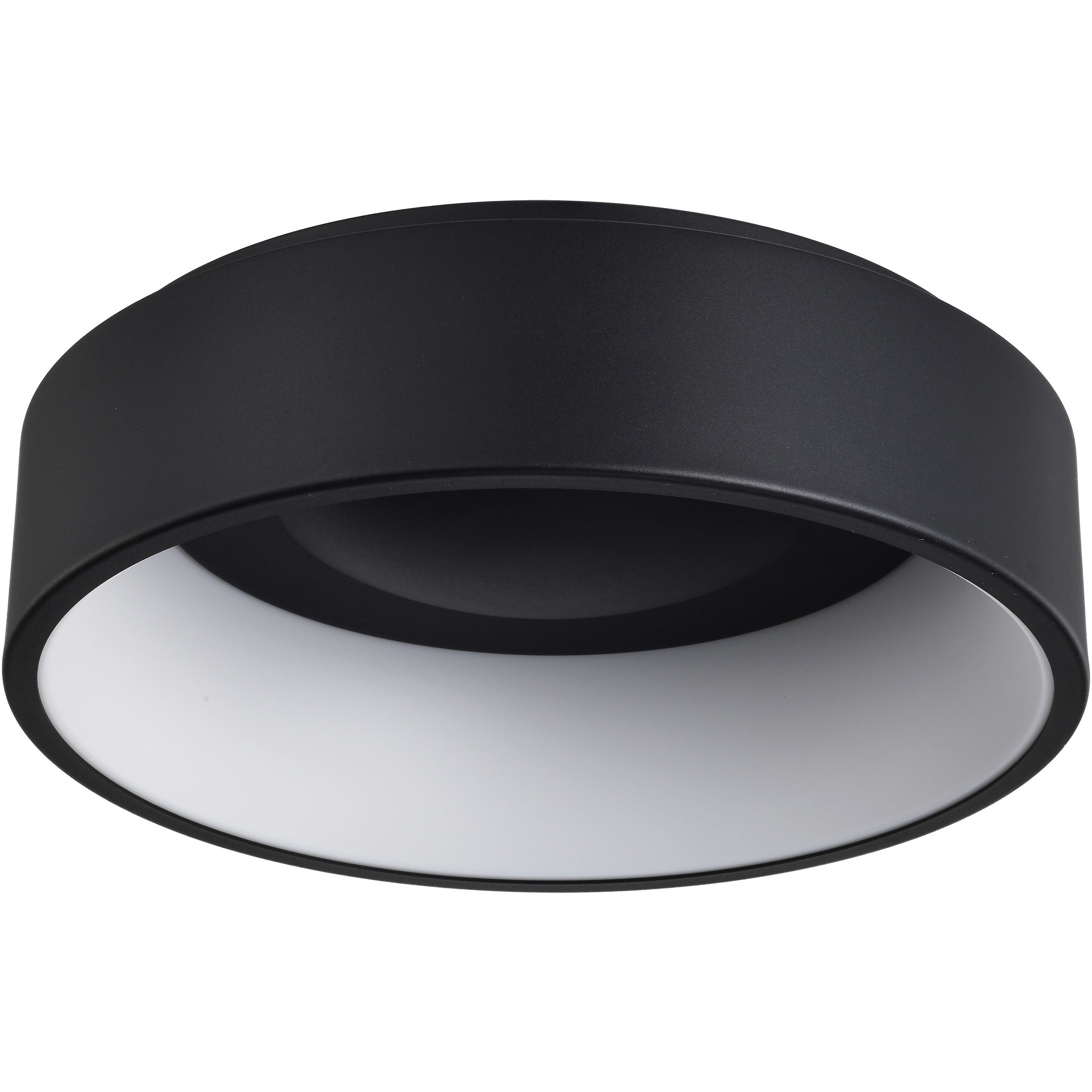 Orbit LED 18 inch Black Flush Mount Ceiling Light