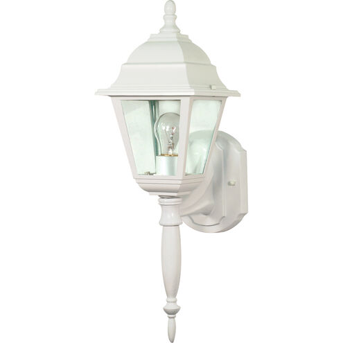 Briton 1 Light 18 inch White Outdoor Wall Lantern