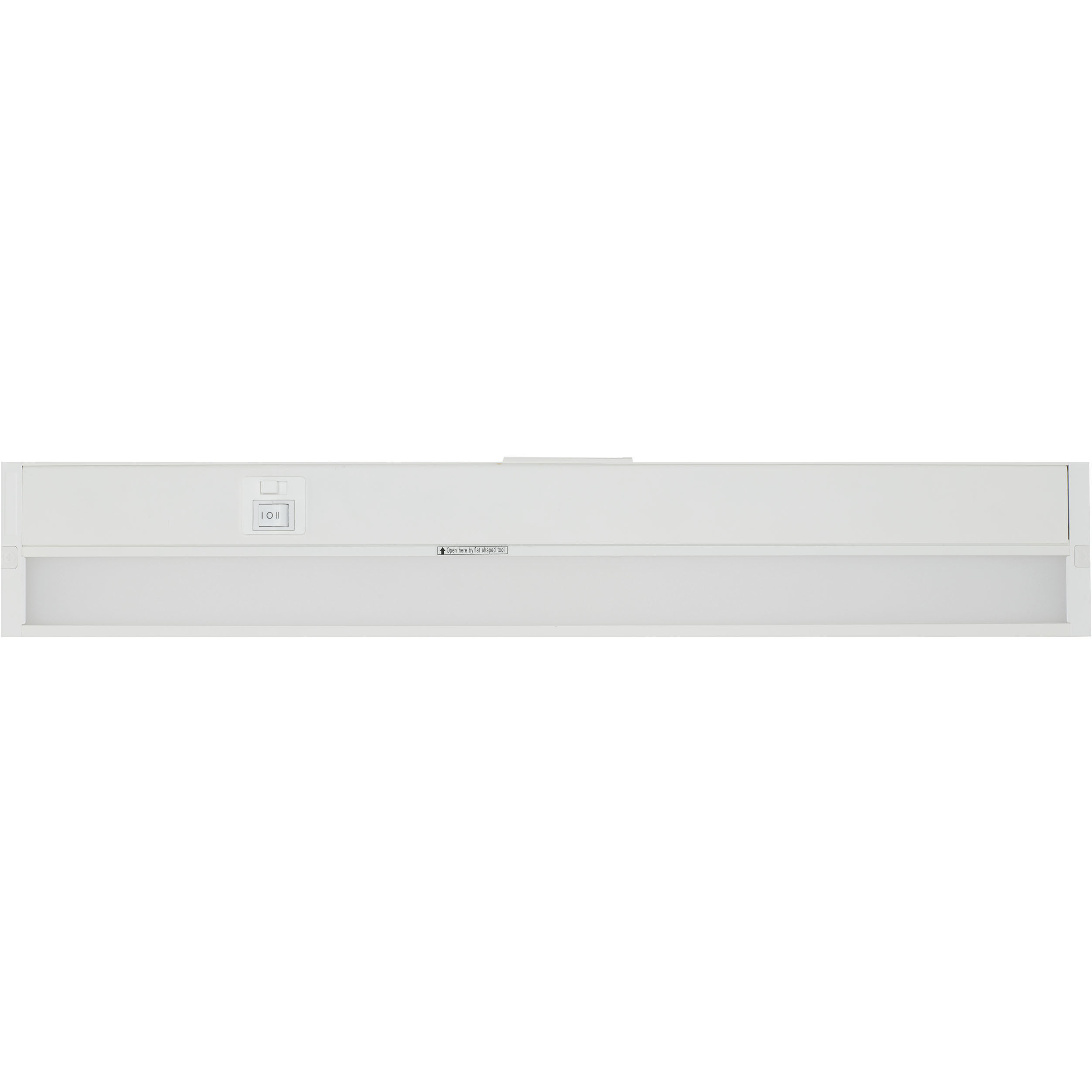 CounterQuick 120 LED 22 inch White Under Cabinet & Cove, Linear Strip