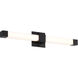 Brightwyn LED 24 inch Matte Black Vanity Wall Light