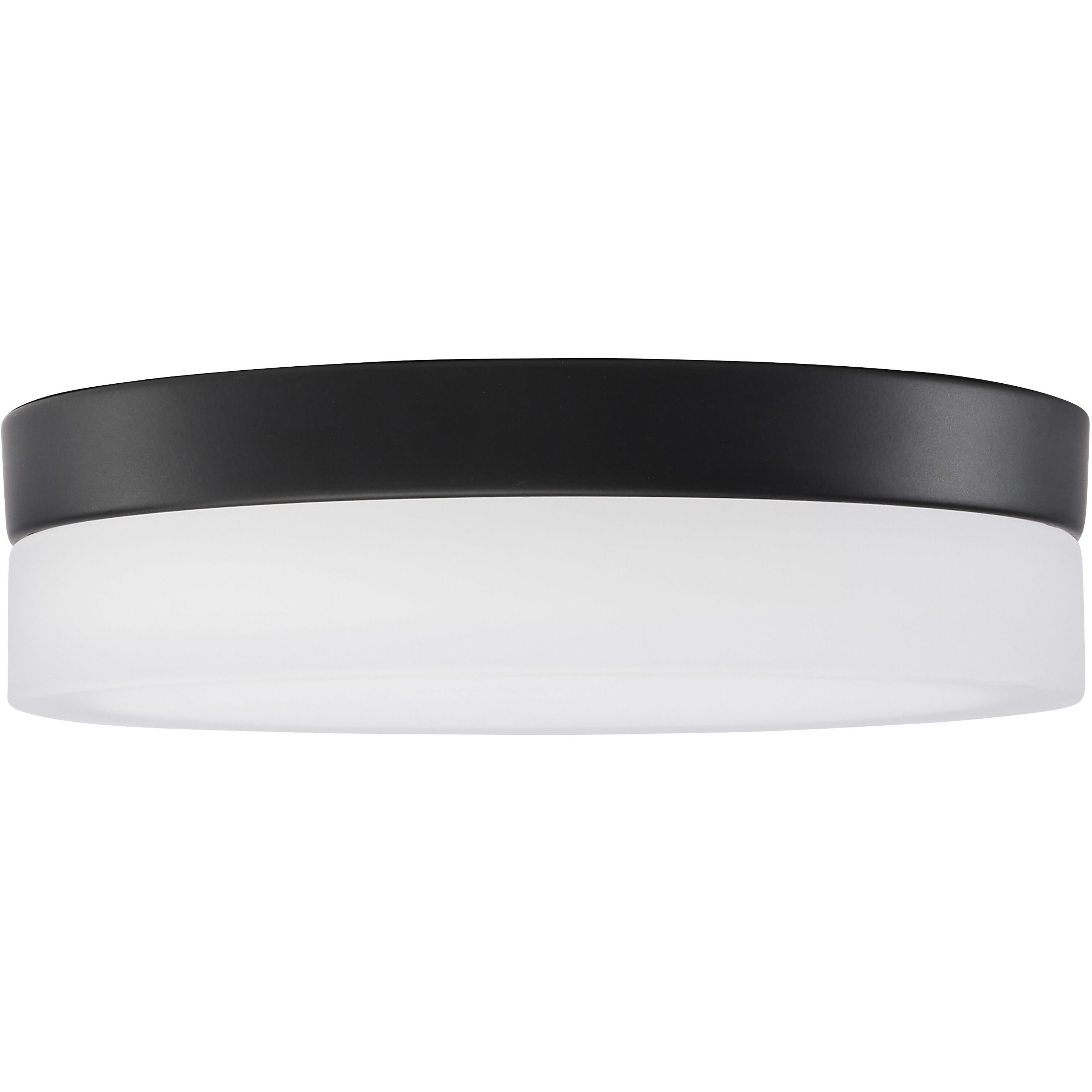 Pi LED 9 inch Black LED Flush Mount Ceiling Light