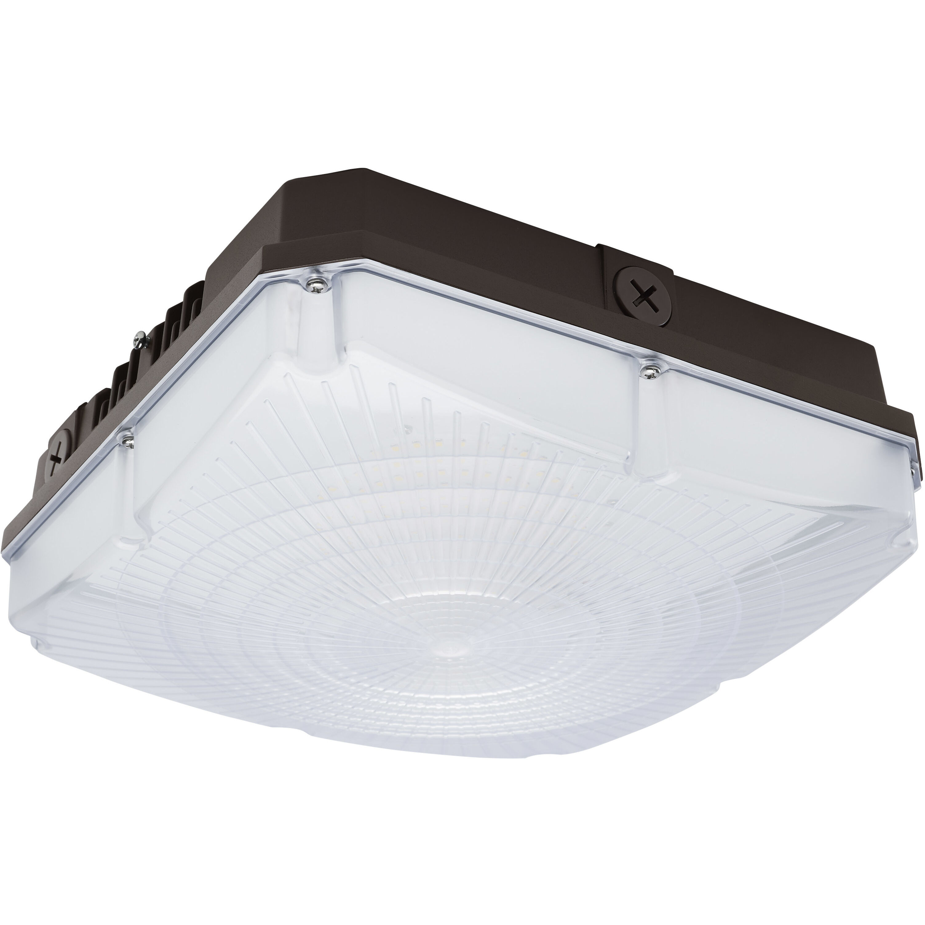 ColorQuick LED 10.06 inch Bronze Flush Mount Ceiling Light