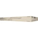 Brentwood LED 14 inch White Linear Flushmount Ceiling Light