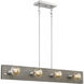 Stella 8 Light 6 inch Driftwood and Brushed Nickel Accents Pendant Ceiling Light