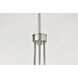 Royale 40 inch Brushed Nickel Chandelier Ceiling Light