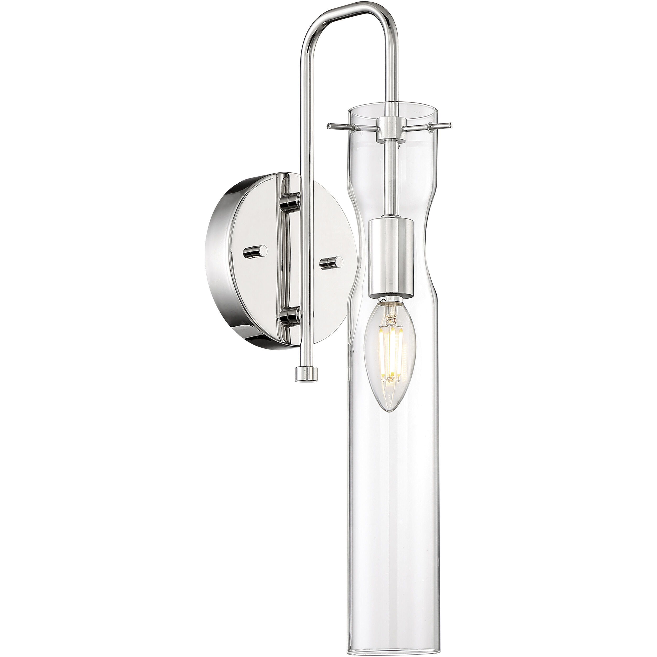 Spyglass 1 Light 5 inch Polished Nickel Vanity Light Wall Light