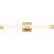 Brightwyn LED 24 inch Brushed Brass Vanity Wall Light