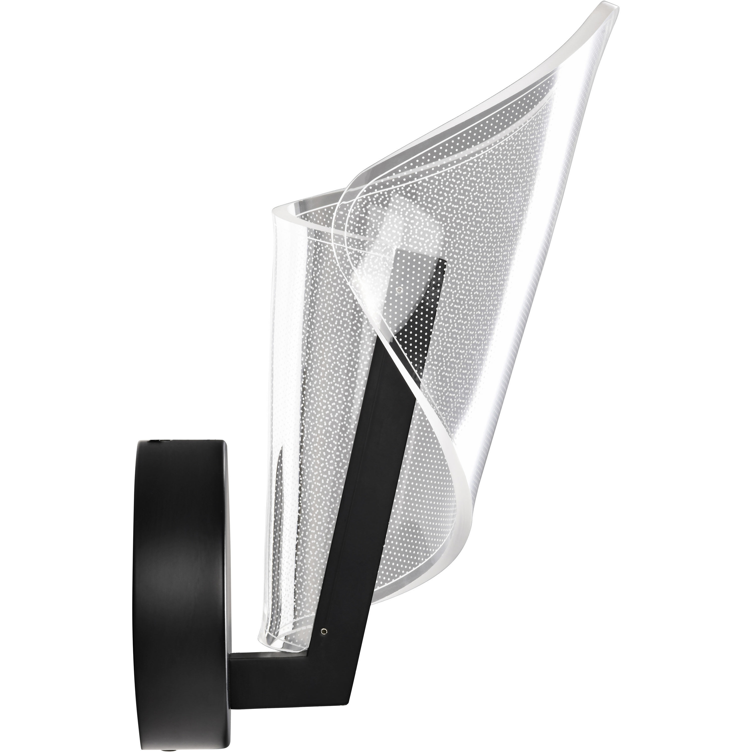 Sedona LED 5.13 inch Matte Black Vanity Light Wall Light