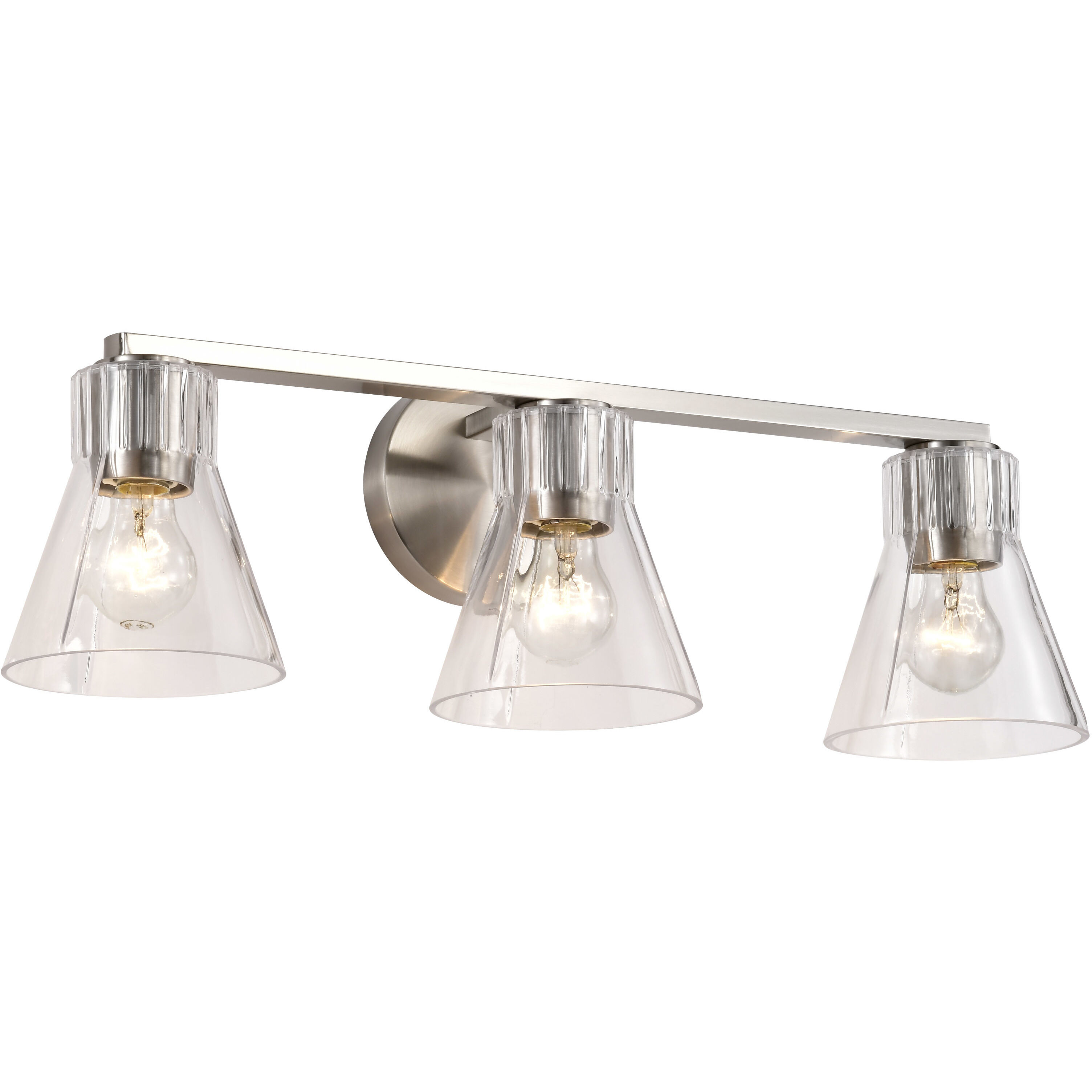 Gianna 24 inch Brushed Nickel Vanity Wall Light