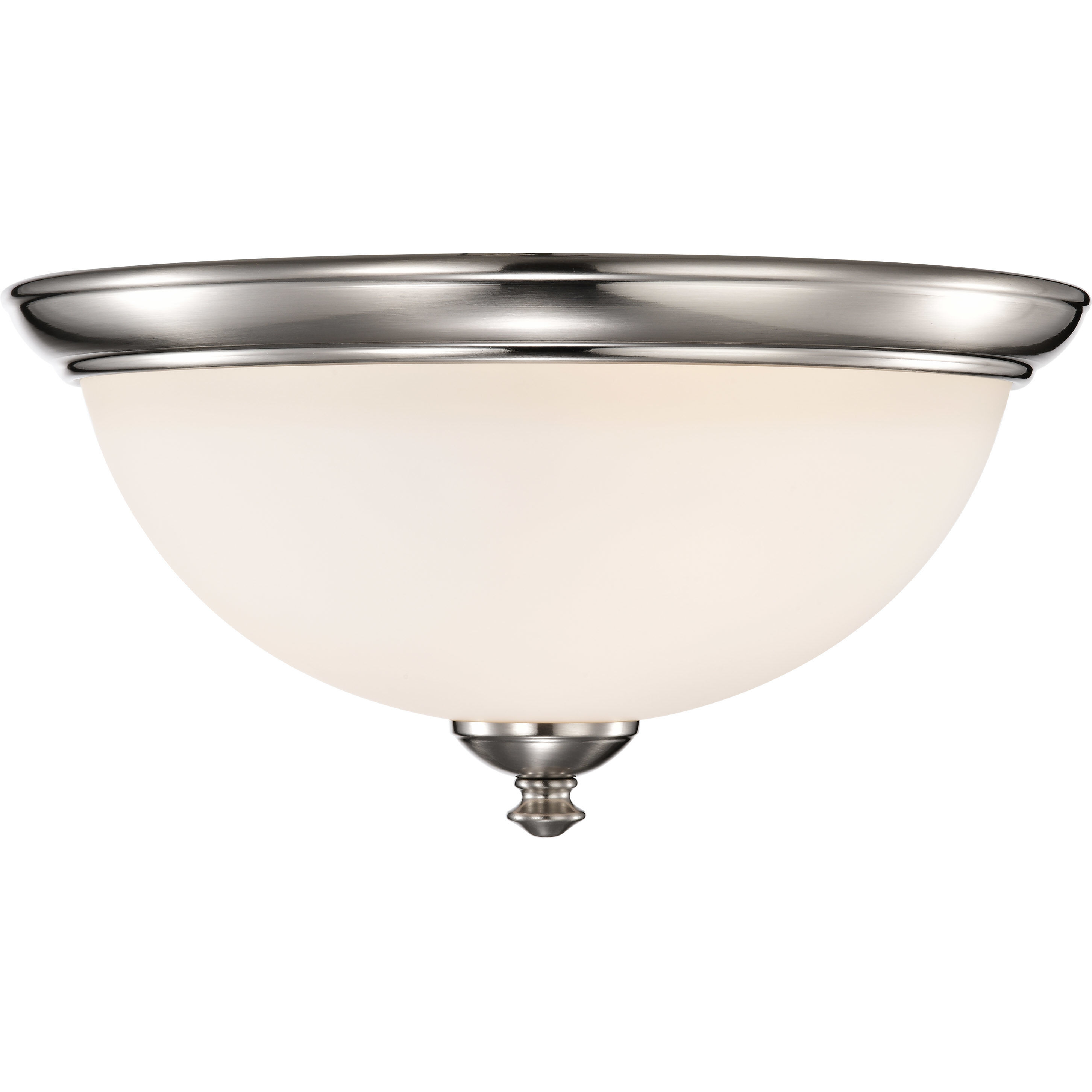 Patton 3 Light 16 inch Brushed Nickel Flush Mount Ceiling Light