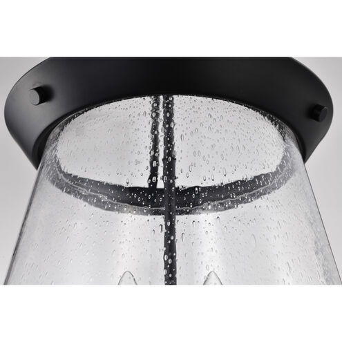 Boliver 3 Light 14.13 inch Matte Black Pendant Ceiling Light