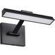 Hazel LED 12.2 inch Black Vanity Wall Light