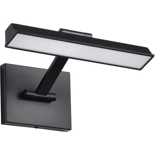Hazel LED 12.2 inch Black Vanity Wall Light