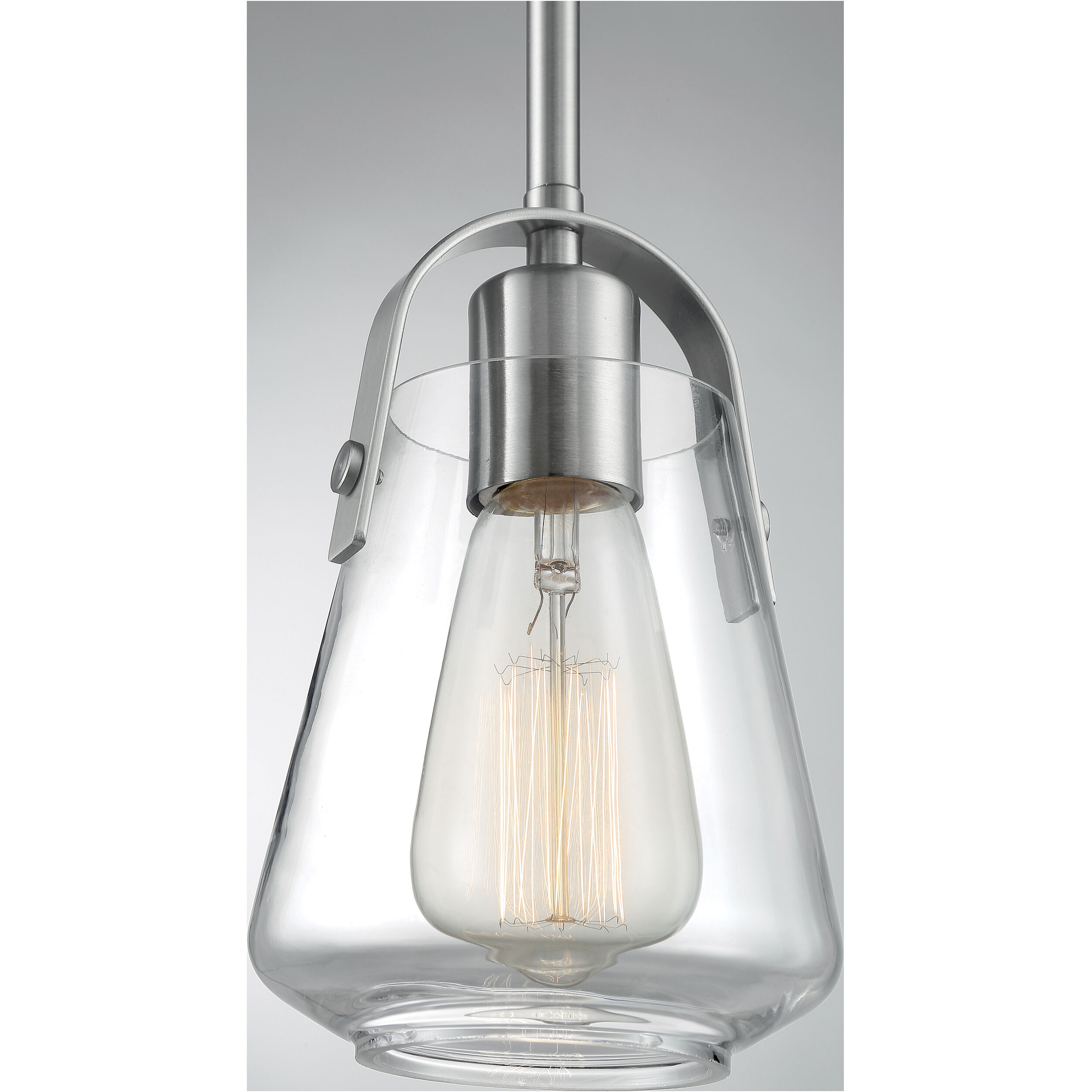 Skybridge 1 Light 5 inch Brushed Nickel Pendant Ceiling Light