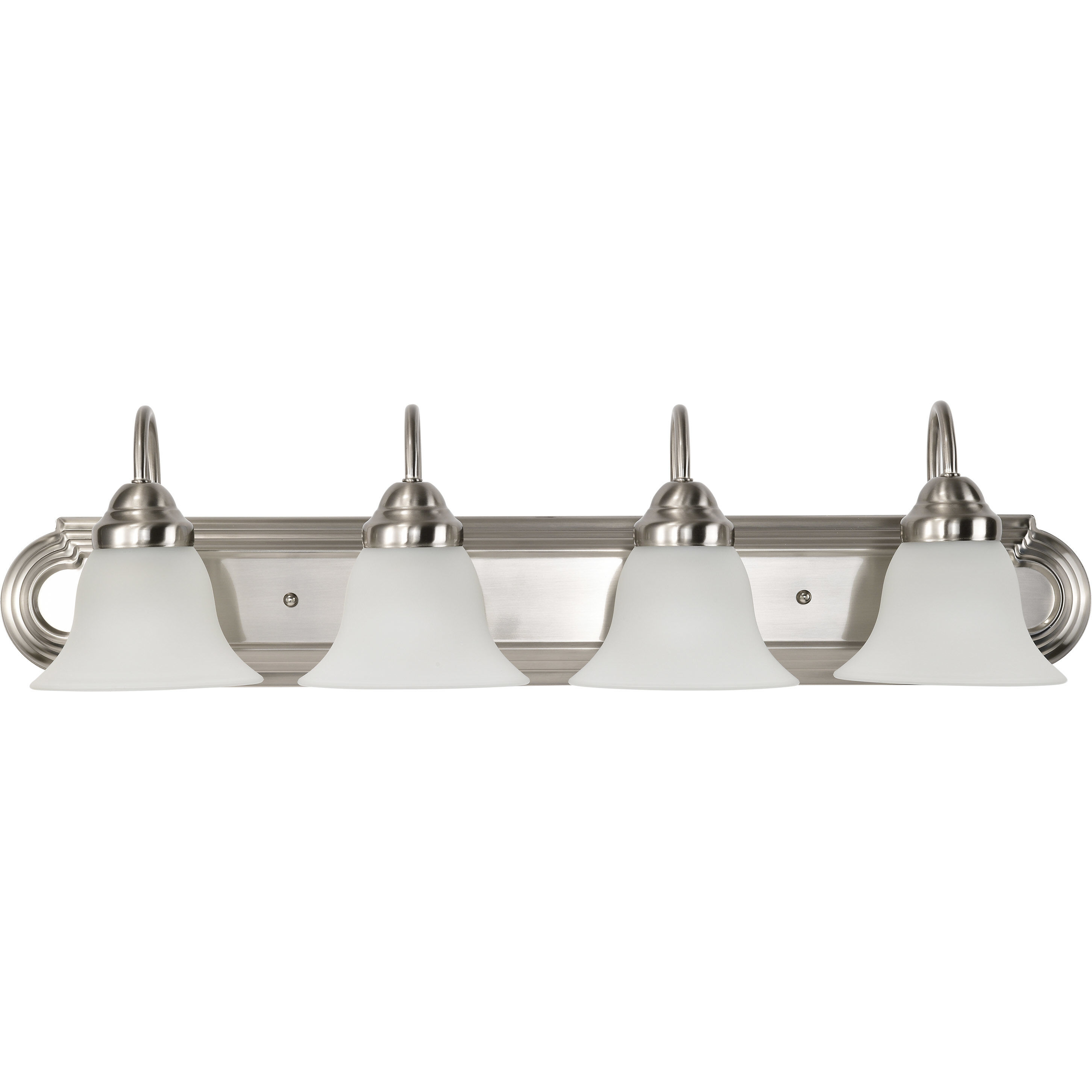Ballerina 4 Light 30 inch Brushed Nickel Vanity Light Wall Light
