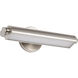 Auden LED 17.75 inch Brushed Nickel Vanity Wall Light