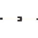 Brightwyn LED 35 inch Matte Black Vanity Wall Light