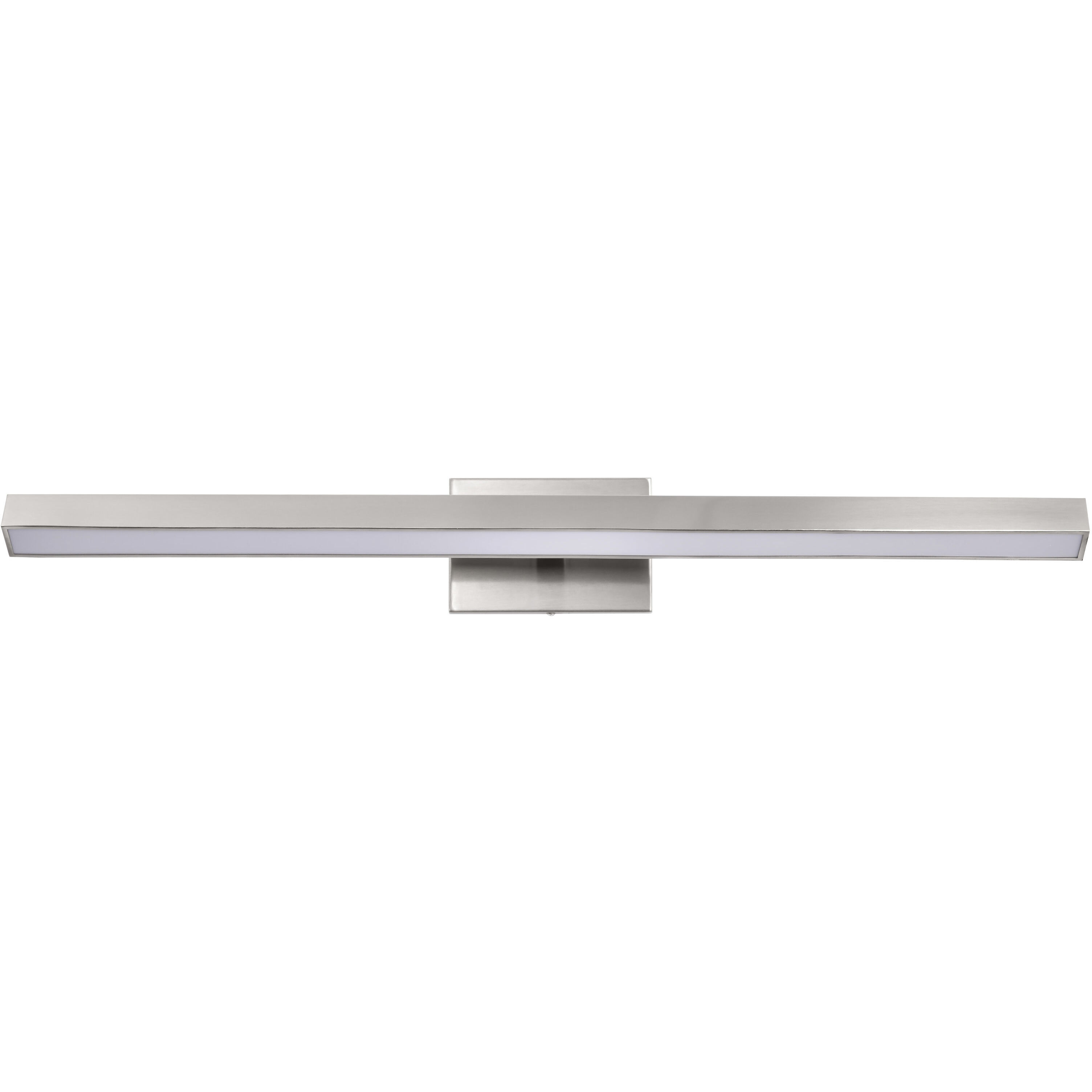 Mila LED 35.8 inch Brushed Nickel Vanity Wall Light