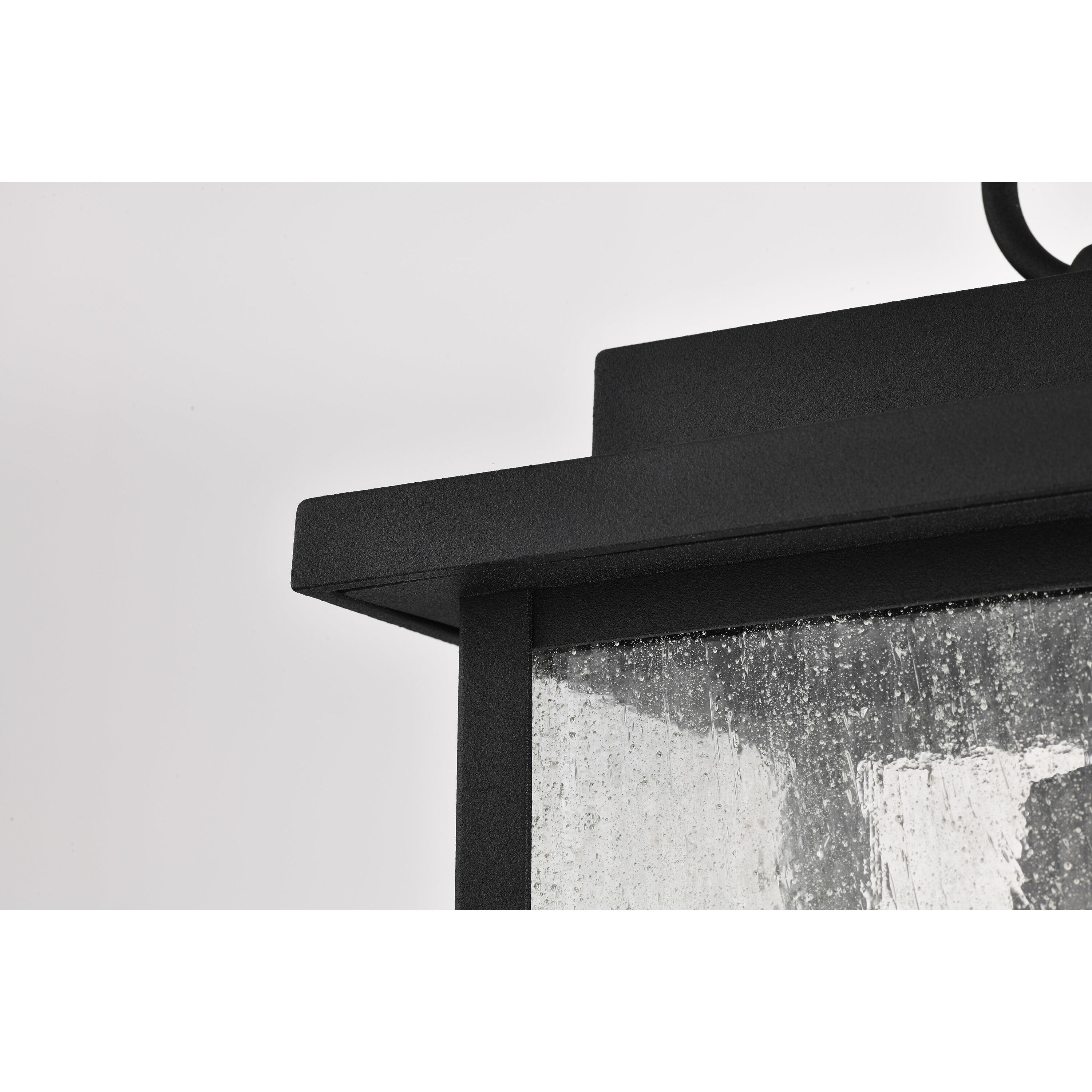 Sullivan 9 inch Matte Black Outdoor Hanging Lantern