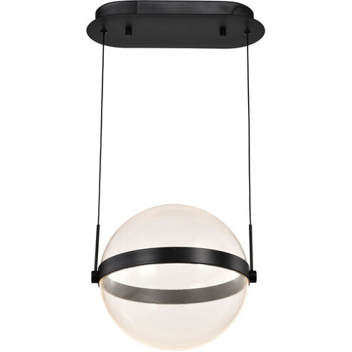 Arvada LED 12.63 inch Matte Black Pendant Ceiling Light