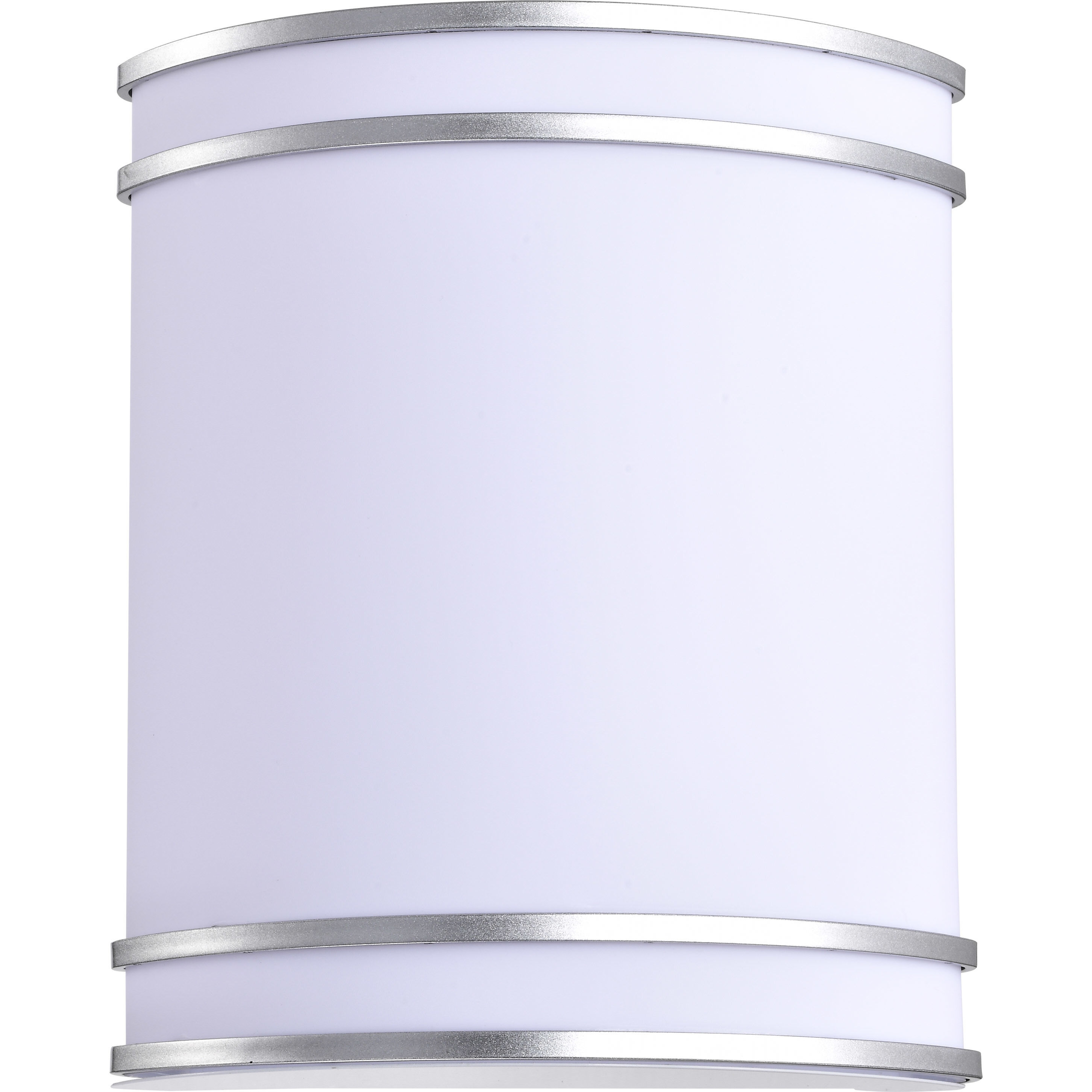 Glamour LED 9 inch Brushed Nickel ADA Wall Sconce Wall Light