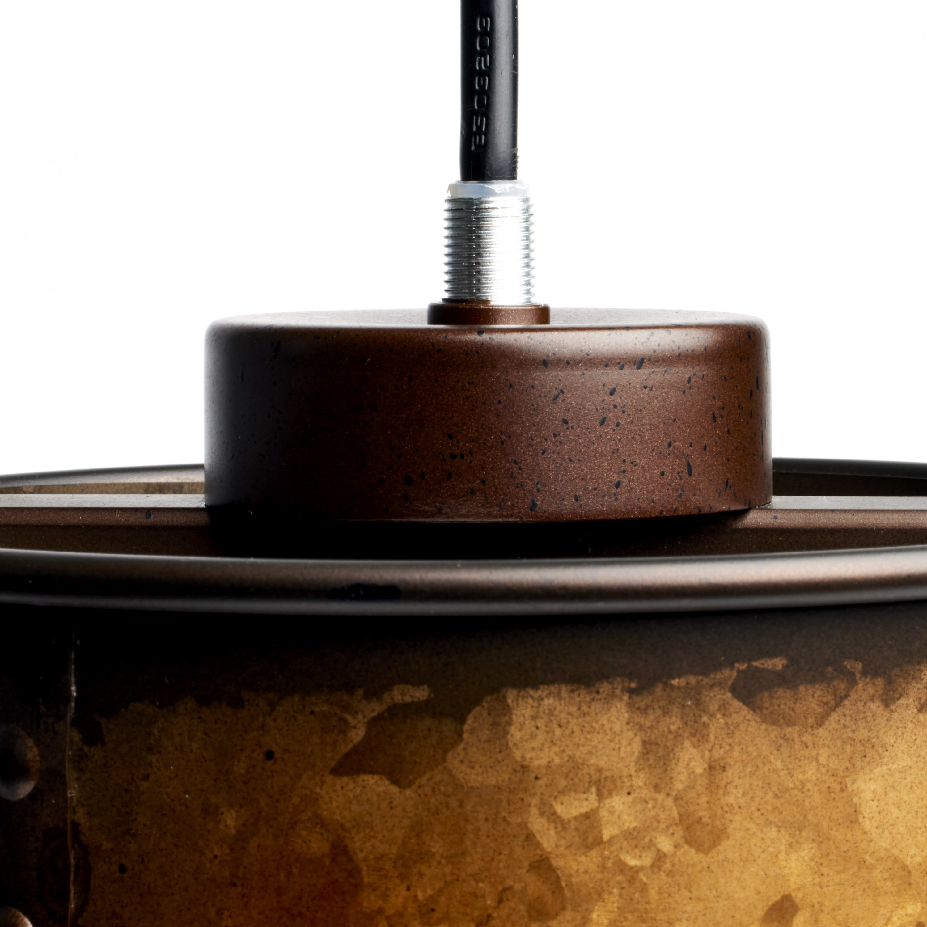 Kettle 1 Light 6 inch Weathered Brass Mini Pendant Ceiling Light