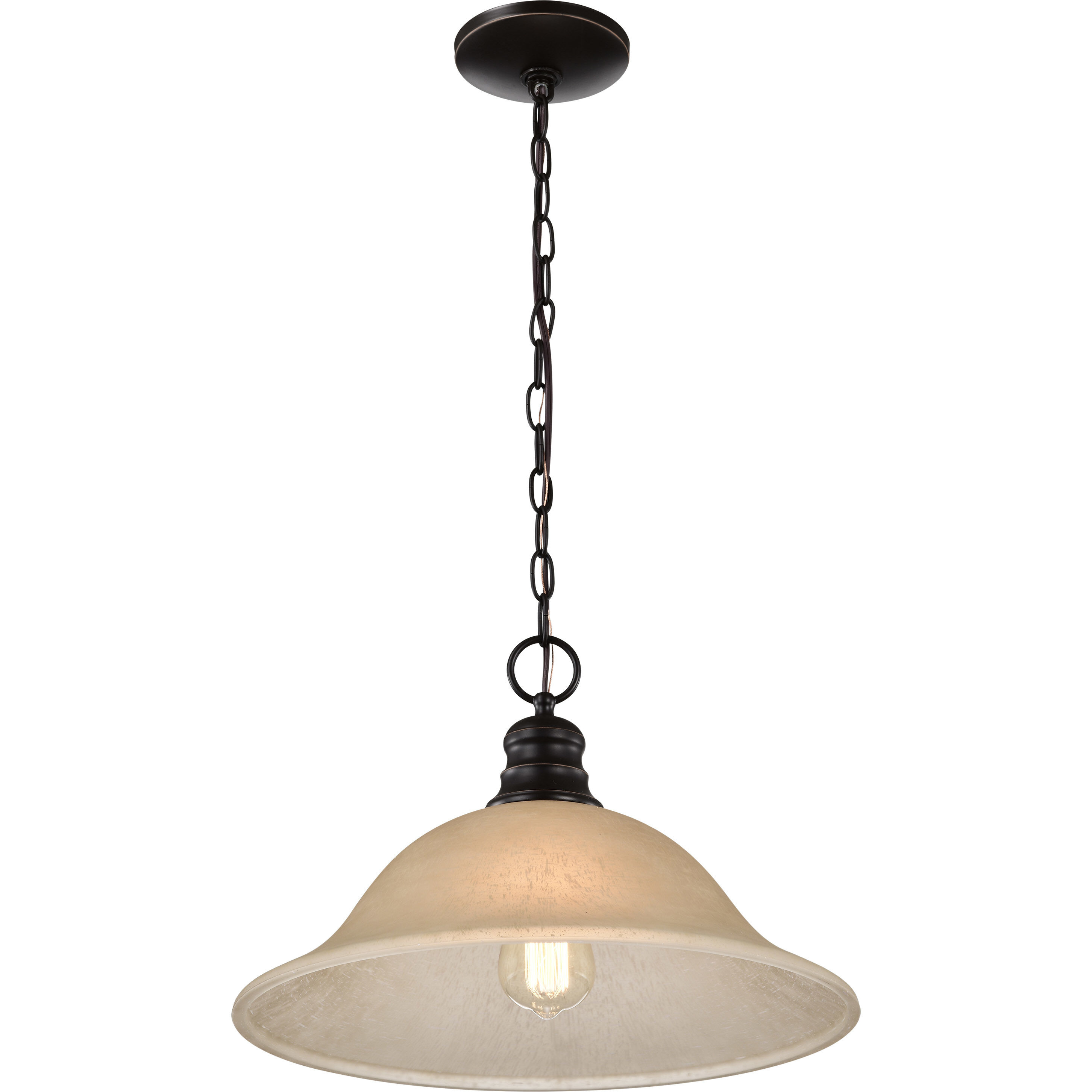 Bronze dome pendant light outlet