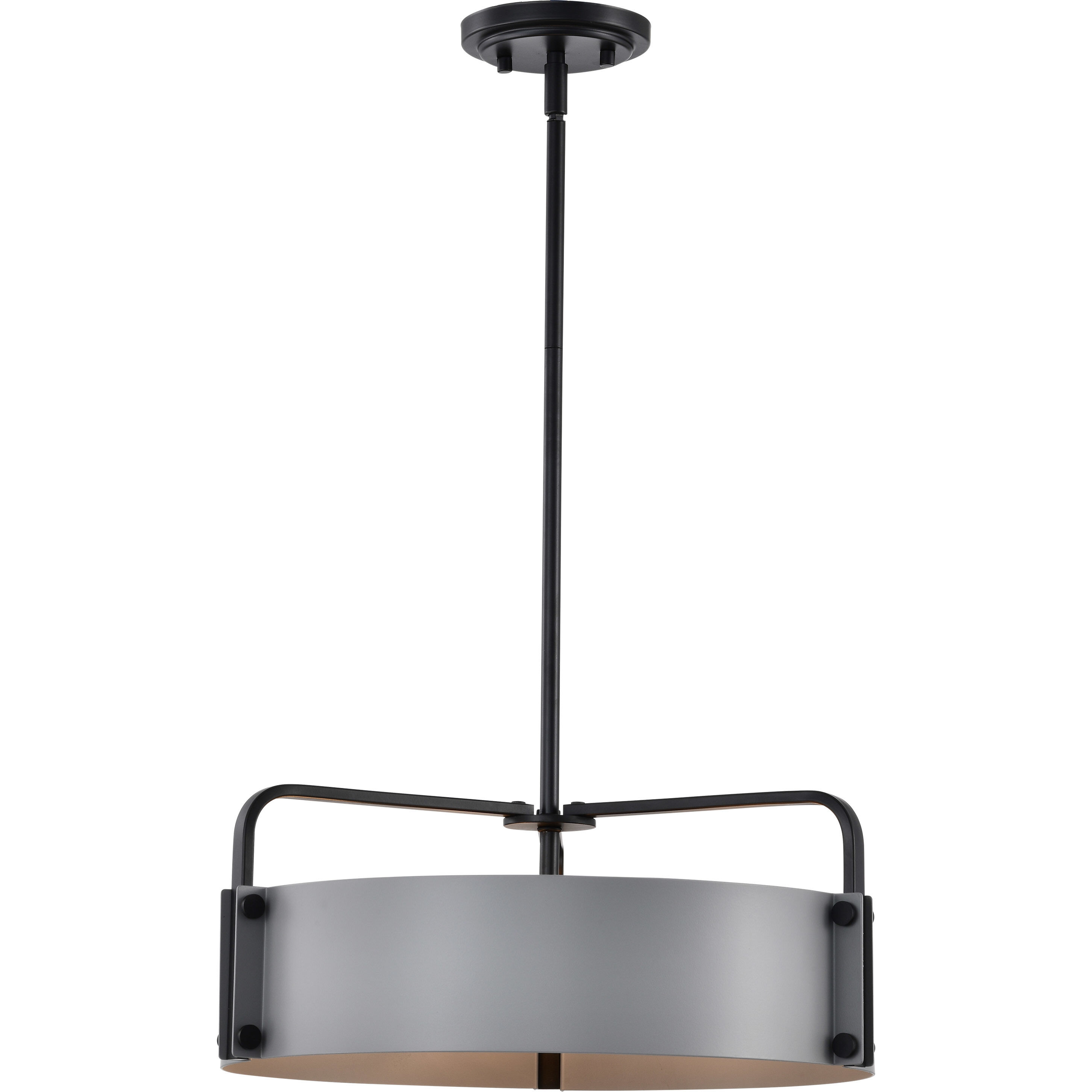 Altos 4 Light 18 inch Matte Gray Pendant Ceiling Light