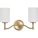 Liam 16 inch Burnished Brass Vanity Wall Light