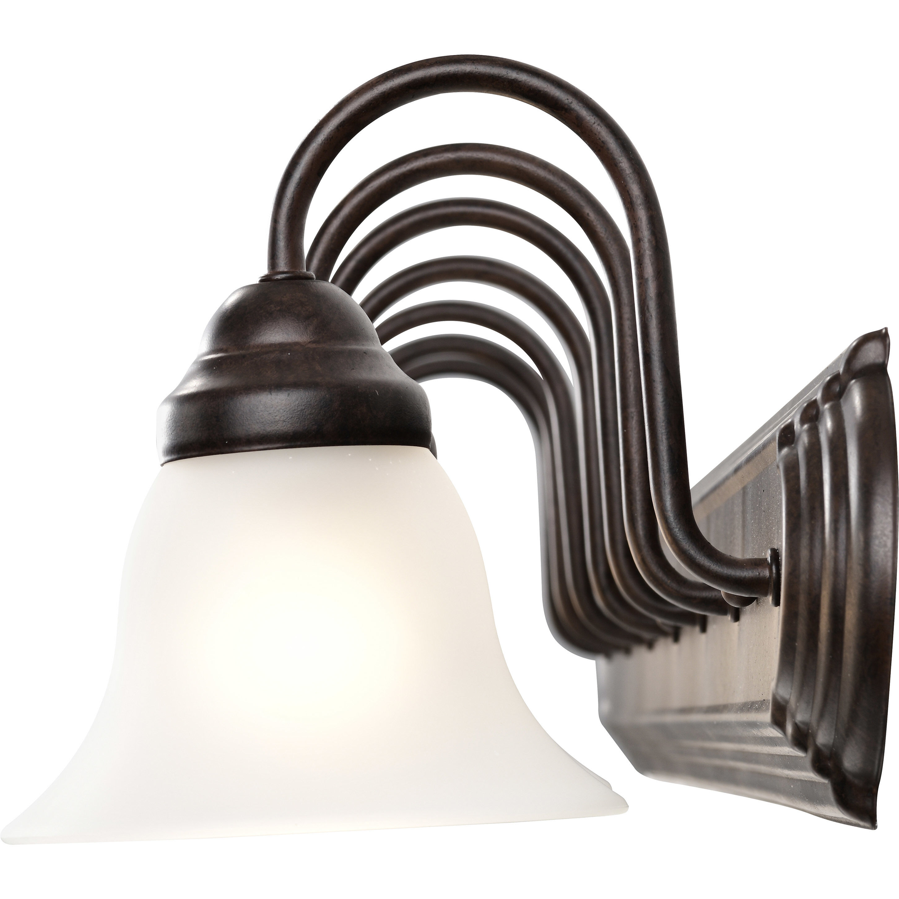 Ballerina 7 Light 48 inch Mahogany Bronze Vanity Light Wall Light