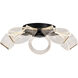 Barnett LED 20.88 inch Matte Black Flush Mount Ceiling Light