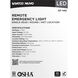 Remote Emergency Emergency Lighting Wall Light