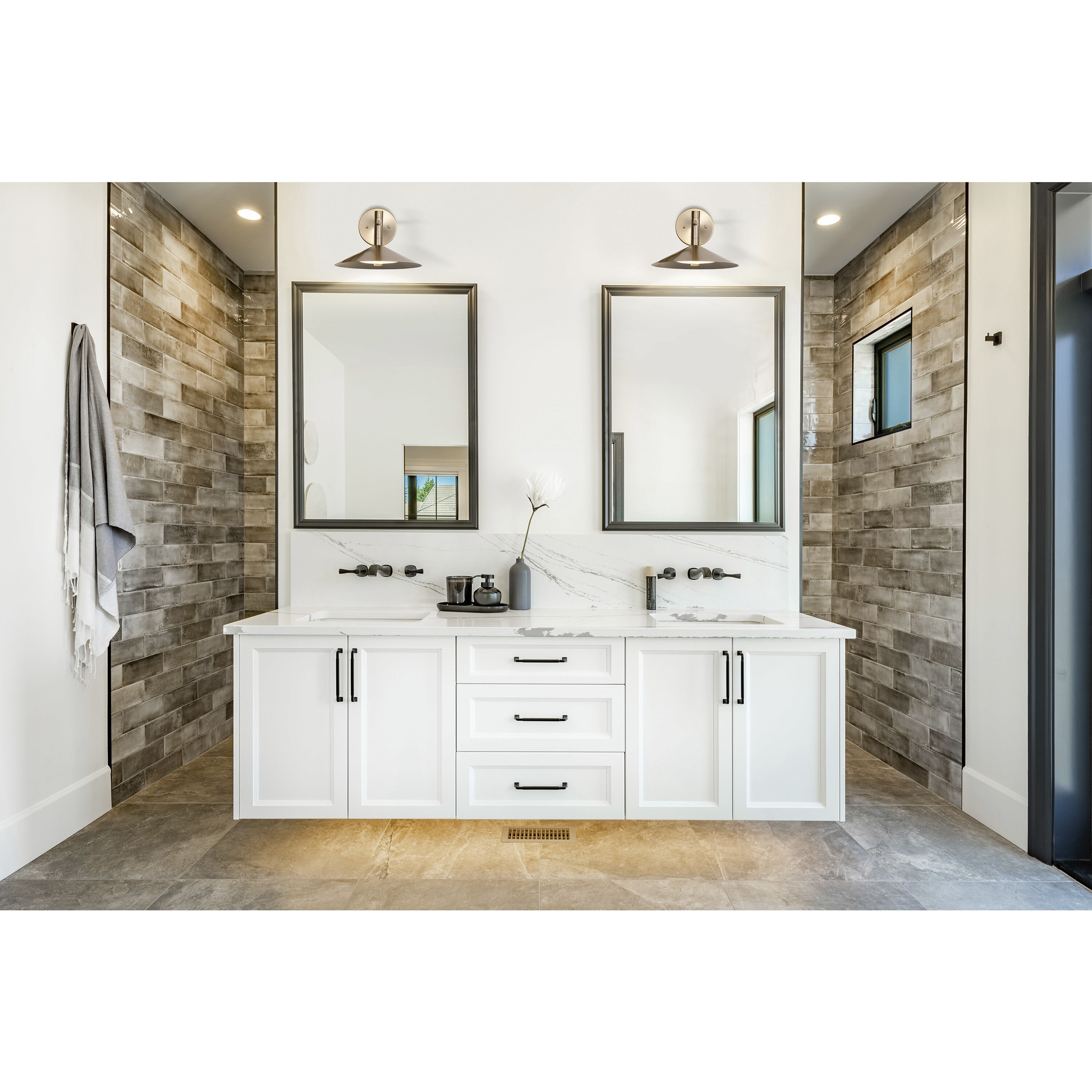 Corrine LED 9.88 inch Burnished Brass Vanity Light Wall Light