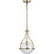 Amado 1 Light 10 inch Vintage Brass Pendant Ceiling Light