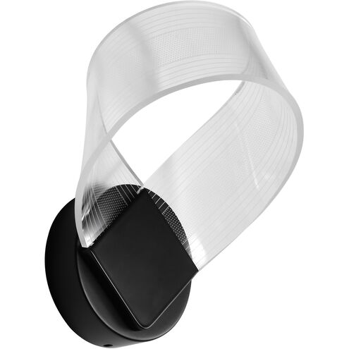 Barnett LED 7.5 inch Matte Black Vanity Light Wall Light