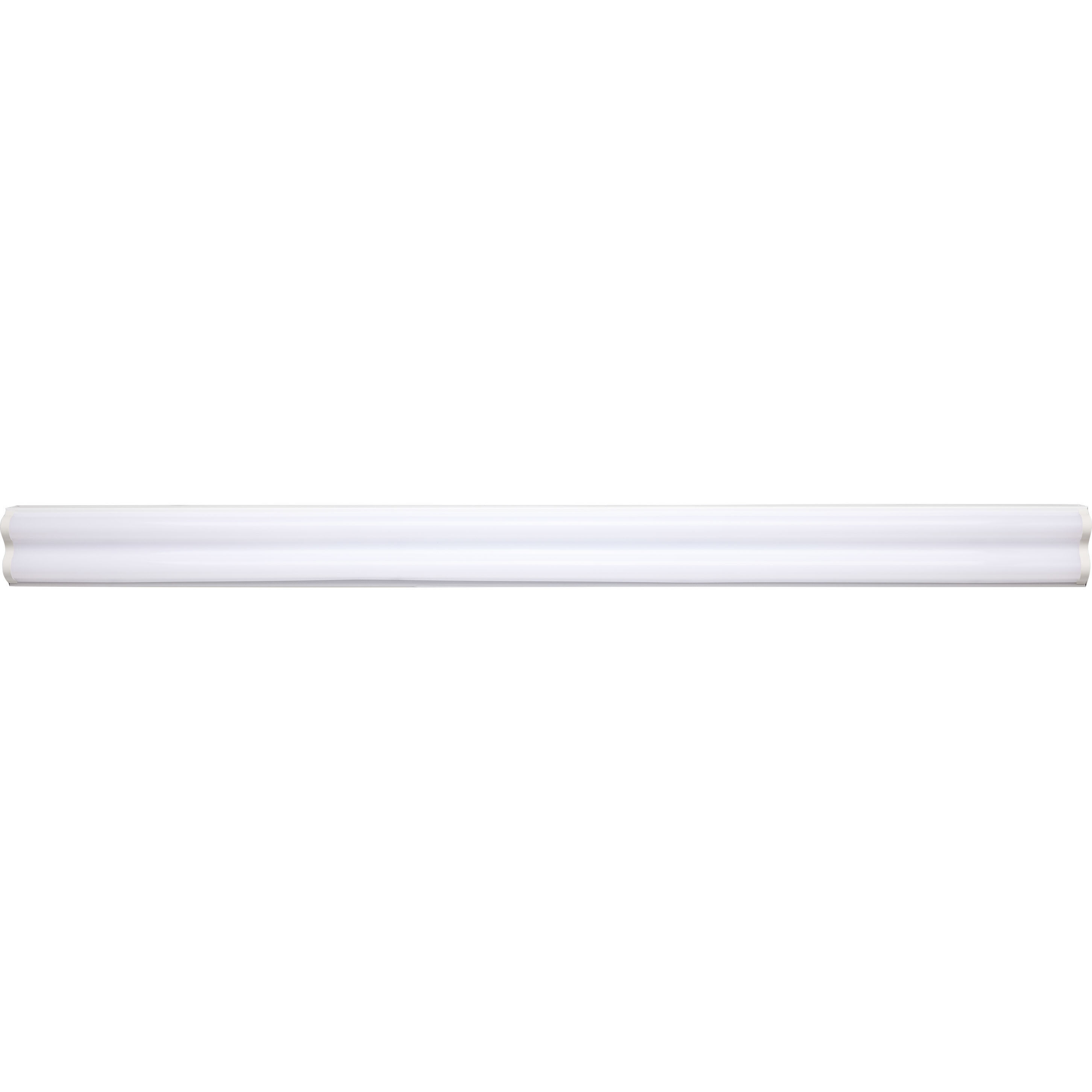 Brentwood LED White Linear Strip Ceiling Light, Strip Fixture