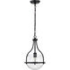 Amado 1 Light 10 inch Matte Black Pendant Ceiling Light