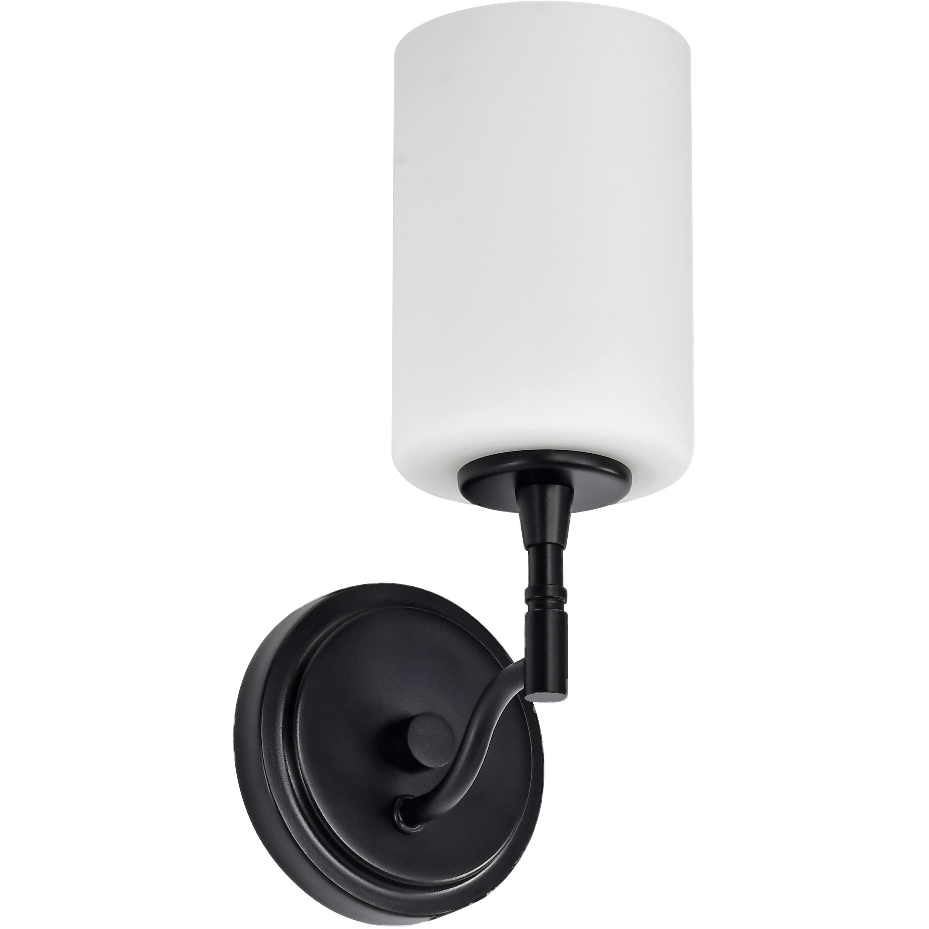 Liam 4.75 inch Matte Black Vanity Wall Light
