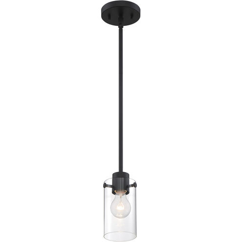 Sommerset 1 Light 5 inch Matte Black Pendant Ceiling Light