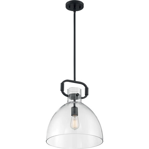 Teresa 1 Light 14 inch Matte Black Pendant Ceiling Light