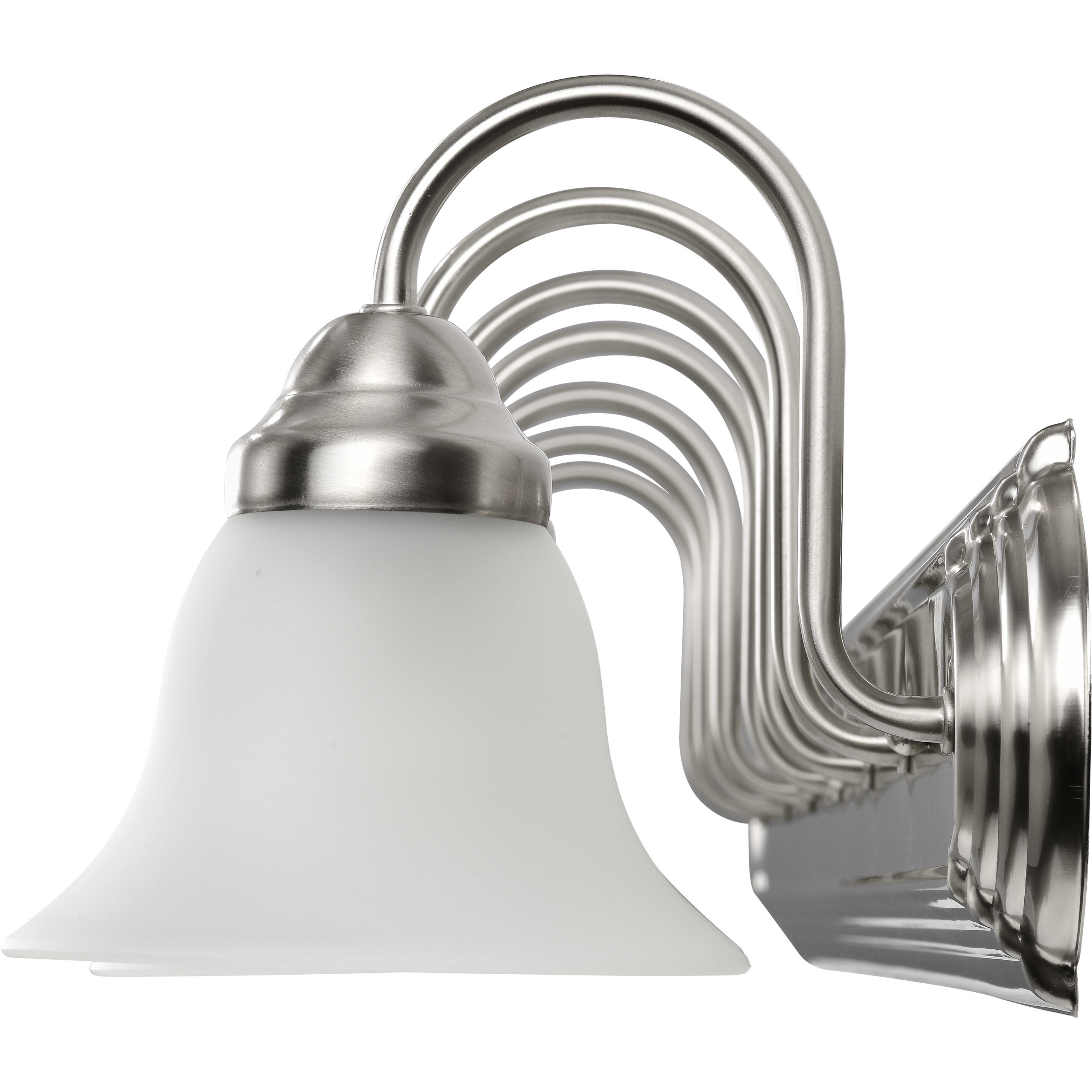 Ballerina 7 Light 48 inch Brushed Nickel Vanity Light Wall Light