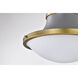 Lafayette 1 Light 18 inch Matte Gray Pendant Ceiling Light