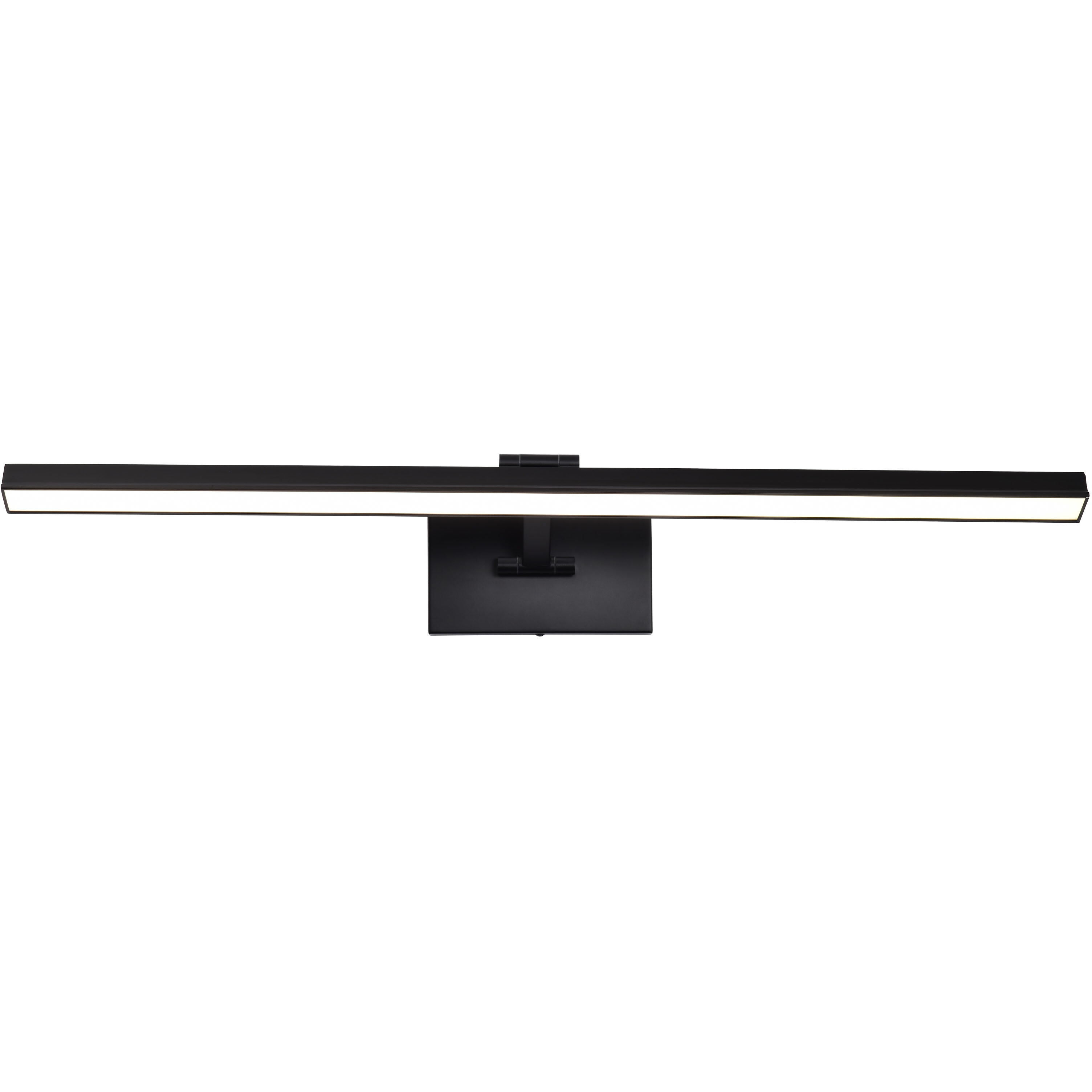 Hazel LED 35.8 inch Black Vanity Wall Light