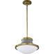 Lafayette 1 Light 14 inch Matte Gray Pendant Ceiling Light