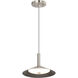 Corrine LED 9.88 inch Brushed Nickel Pendant Ceiling Light